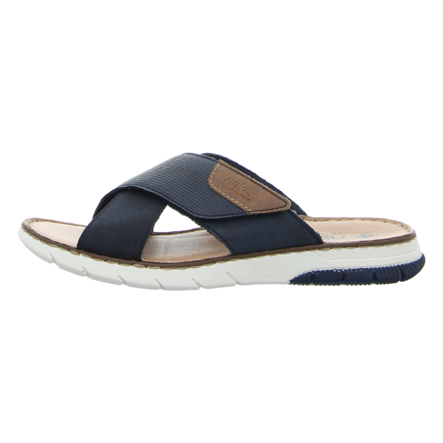 Rieker - 25283-14 - 25283-14 - blau - Pantoletten