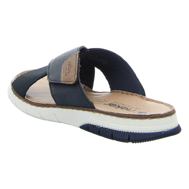Rieker - 25283-14 - 25283-14 - blau - Pantoletten