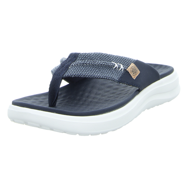 Hey Dude - 45424-410 - Finn Flip Braided - navy - Zehentrenner