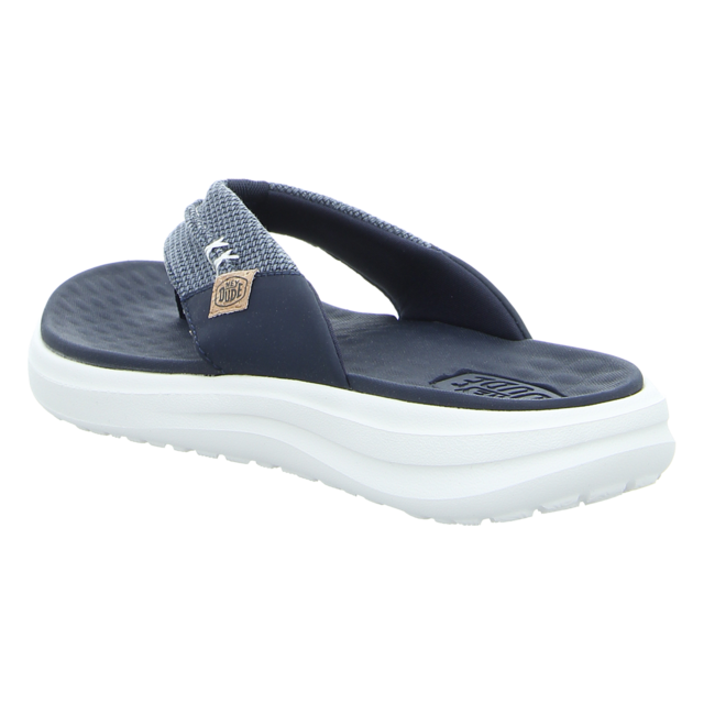 Hey Dude - 45424-410 - Finn Flip Braided - navy - Zehentrenner