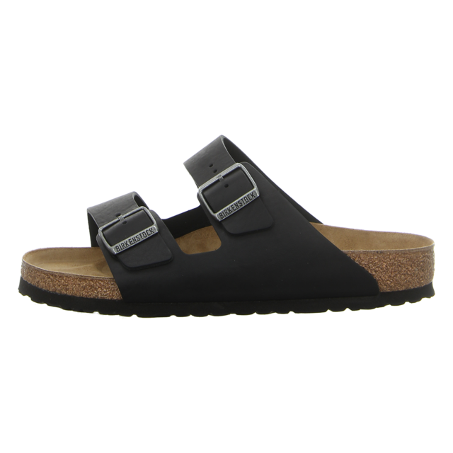 Birkenstock - 1018659 - Arizona - vintage wood black - Pantoletten