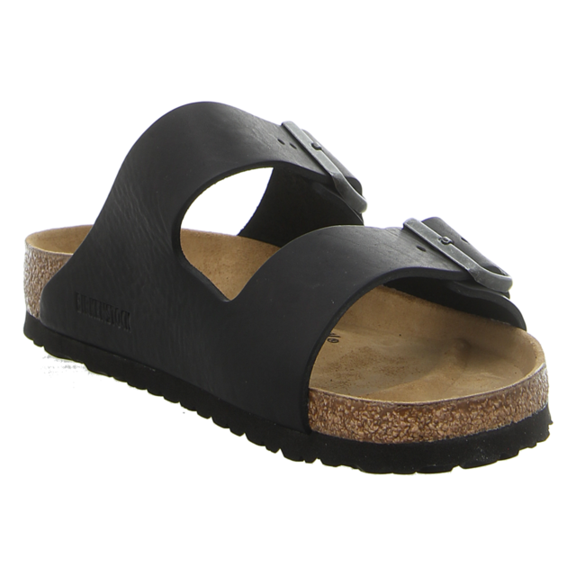 Birkenstock - 1018659 - Arizona - vintage wood black - Pantoletten
