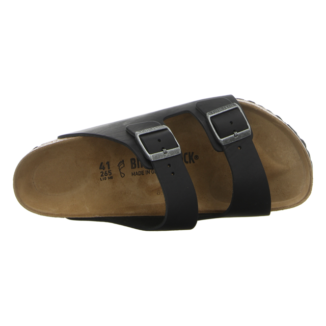 Birkenstock - 1018659 - Arizona - vintage wood black - Pantoletten