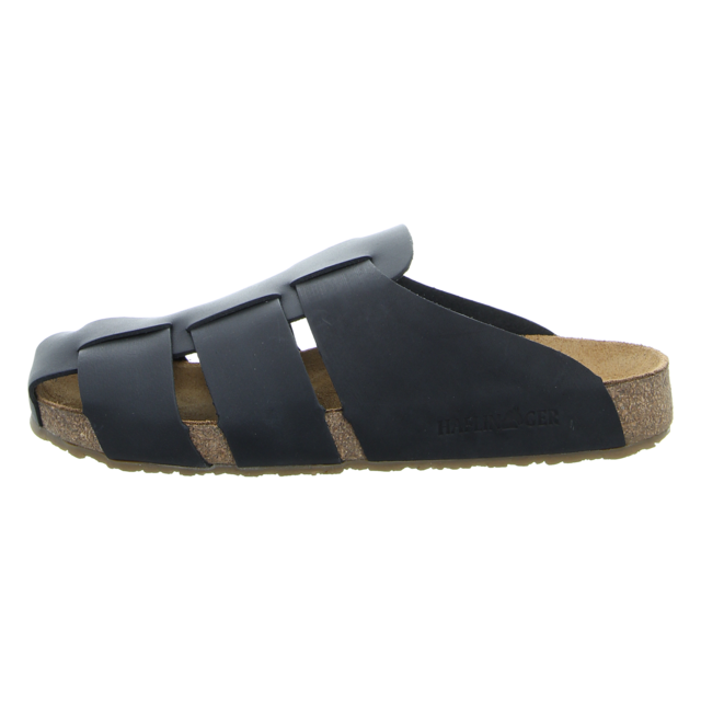 Haflinger - 819429-1738 - Bio Pius - schwarz - Pantoletten