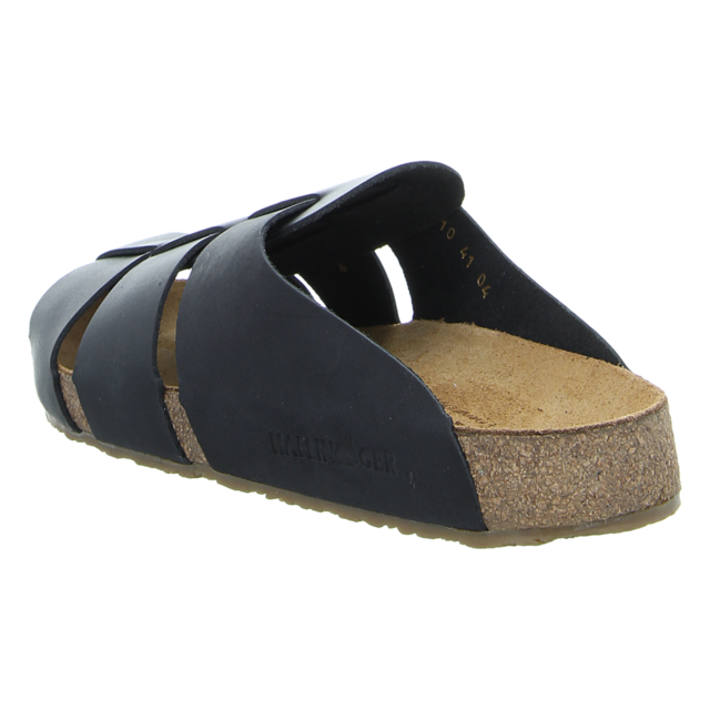 Haflinger - 819429-1738 - Bio Pius - schwarz - Pantoletten