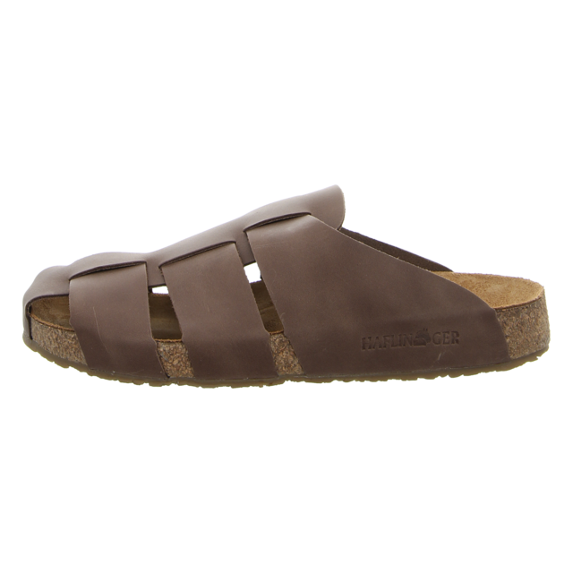Haflinger - 819429-748 - Bio Pius - dunkelbraun - Pantoletten