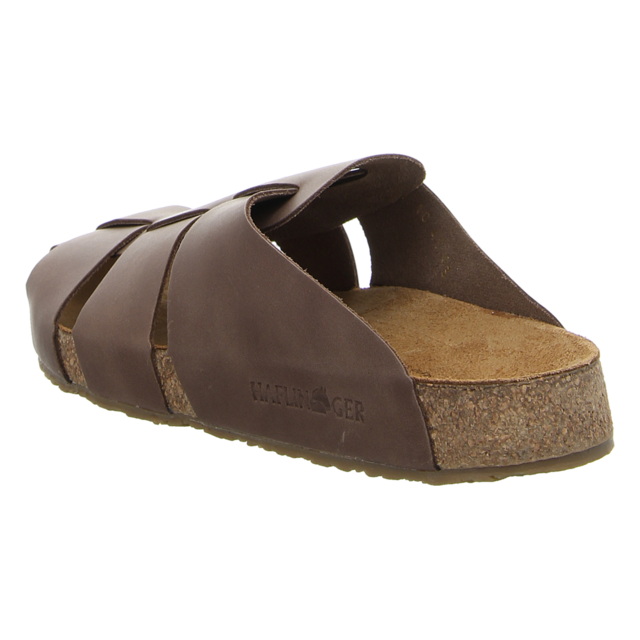Haflinger - 819429-748 - Bio Pius - dunkelbraun - Pantoletten
