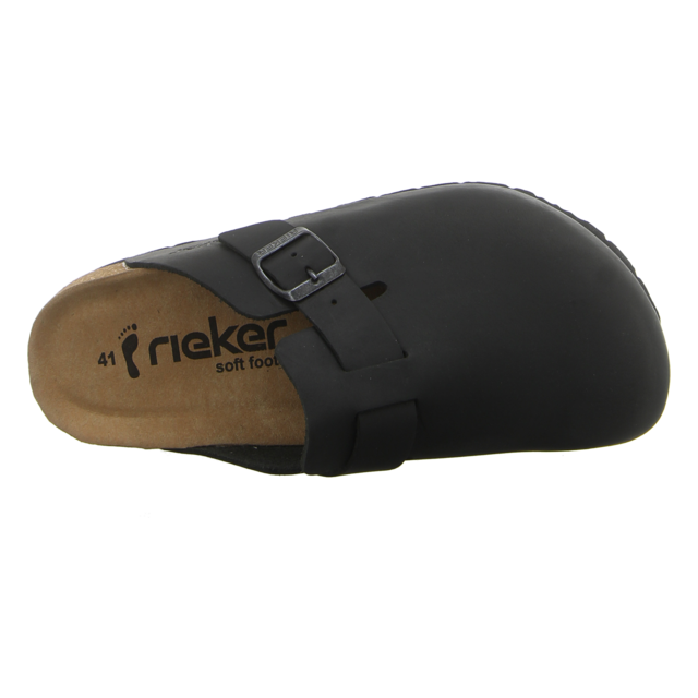 Rieker - 22180-00 - 22180-00 - schwarz - Pantoletten
