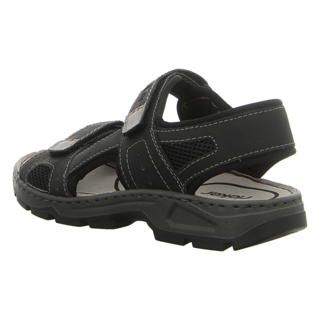 Rieker - 26156-02 - 26156-02 - schwarz - Sandalen
