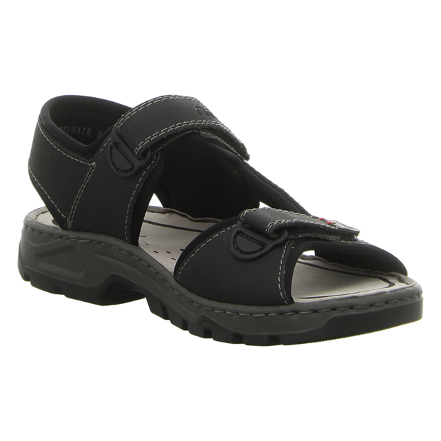 Rieker - 26156-02 - 26156-02 - schwarz - Sandalen