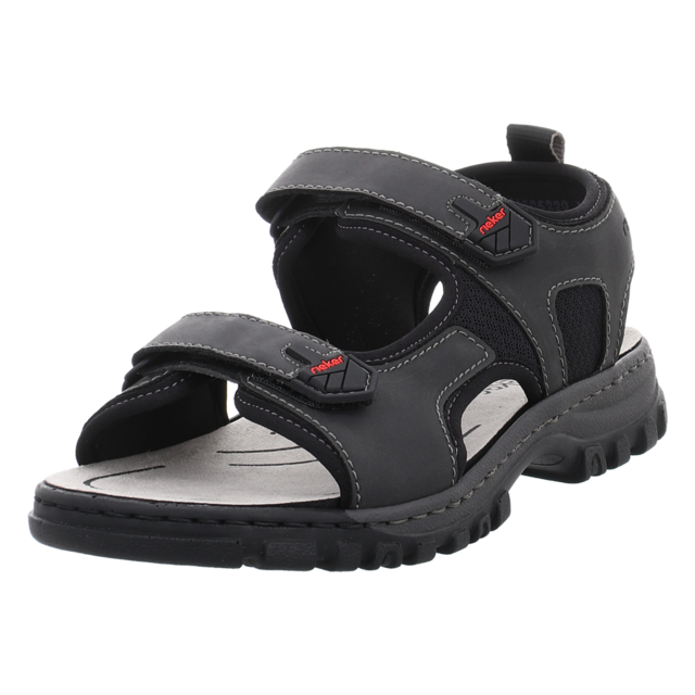 Rieker - 25055-00 - 25055-00 - schwarz - Sandalen