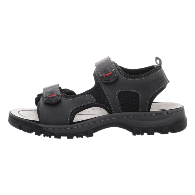 Rieker - 25055-00 - 25055-00 - schwarz - Sandalen