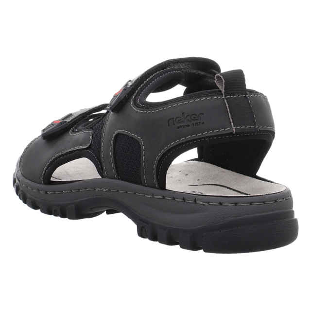 Rieker - 25055-00 - 25055-00 - schwarz - Sandalen