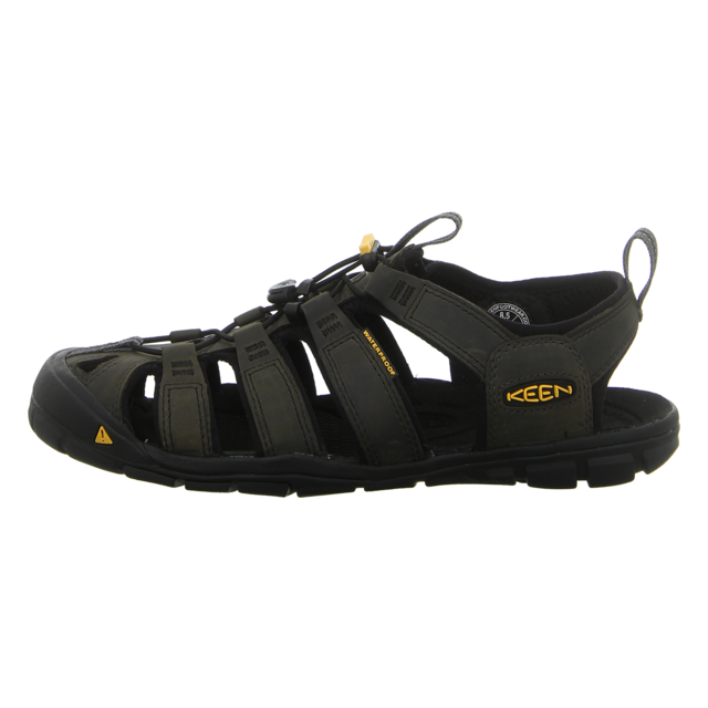 Keen - 1013107 - Clearwater CNX Leather - magnet/black - Sandalen
