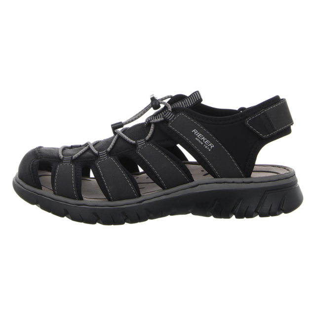 Rieker - 26770-00 - 26770-00 - schwarz - Sandalen