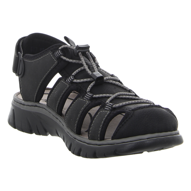 Rieker - 26770-00 - 26770-00 - schwarz - Sandalen