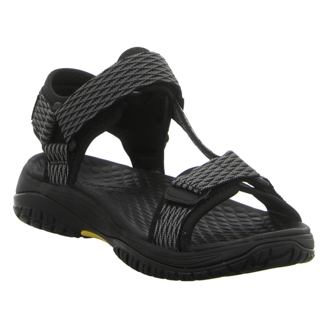 Skechers - 204351 BKGY - Lomell Rip Tide - black & gray - Sandalen