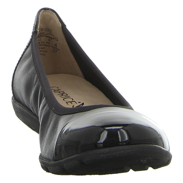 Caprice - 9-9-22152-42-019 - 9-9-22152-42-019 - black comb - Ballerinas