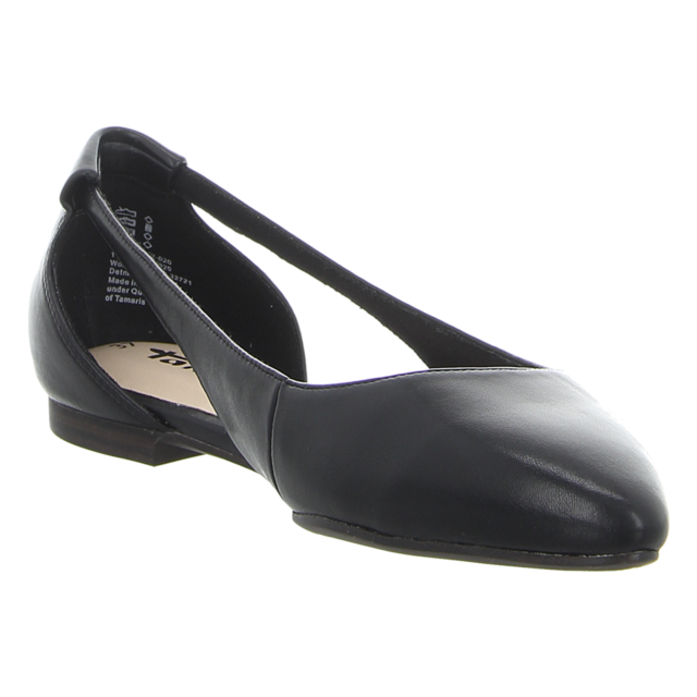 Tamaris - 1-1-22182-42-020 - 1-1-22182-42-020 - black matt - Ballerinas