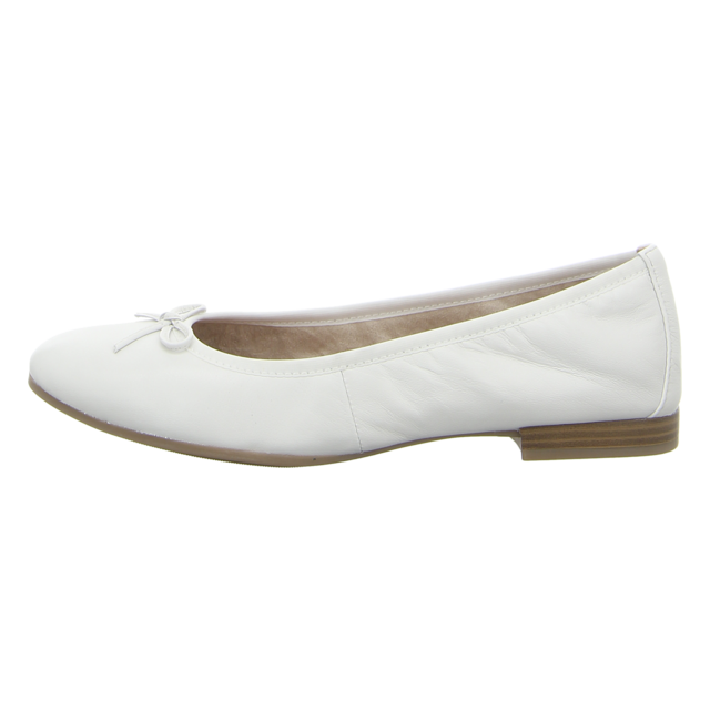 Tamaris - 1-1-22116-41-100 - 1-1-22116-41-100 - white - Ballerinas