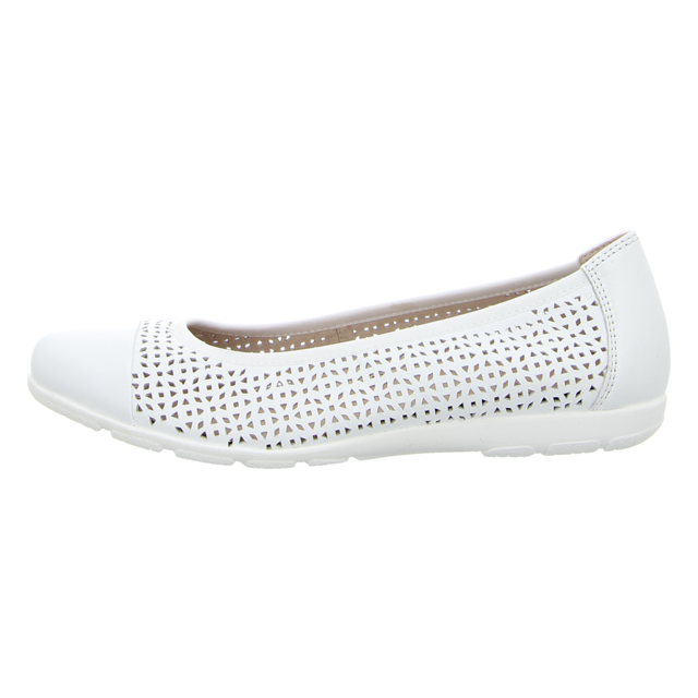 Caprice - 9-22151-42-160 - 9-22151-42-160 - white softnappa - Ballerinas