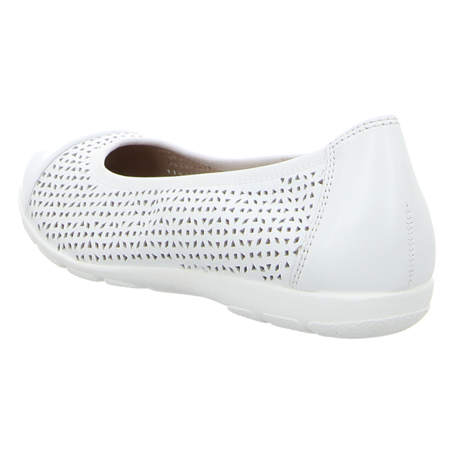 Caprice - 9-22151-42-160 - 9-22151-42-160 - white softnappa - Ballerinas