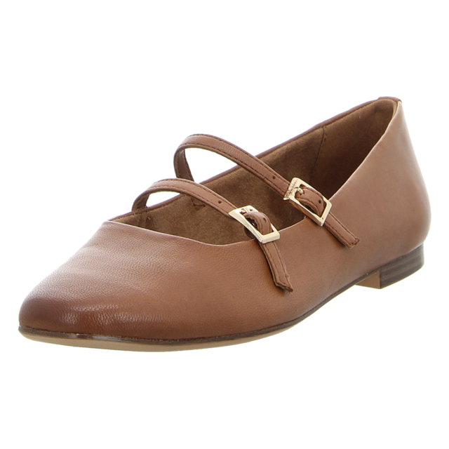 Tamaris - 1-22142-44-305 - 1-22142-44-305 - cognac - Ballerinas