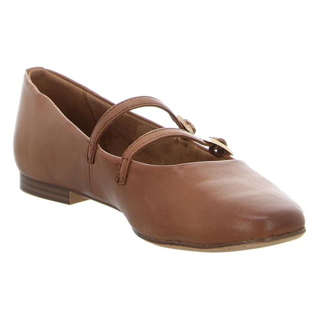 Tamaris - 1-22142-44-305 - 1-22142-44-305 - cognac - Ballerinas