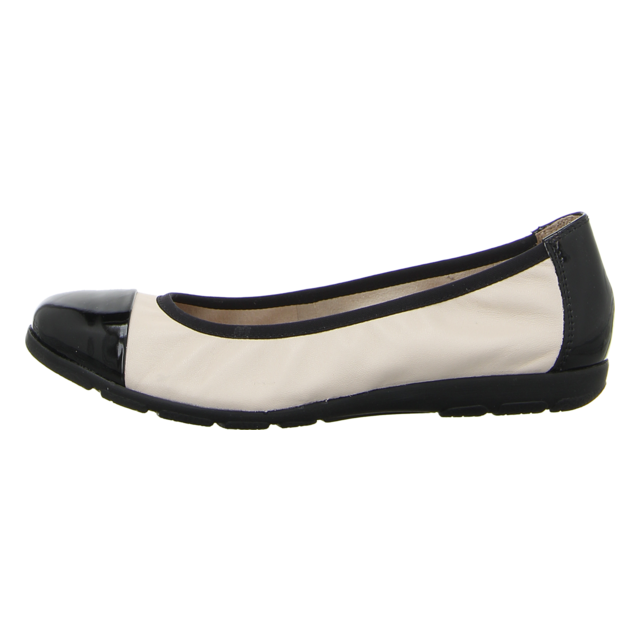 Caprice - 9-9-22152-42-441 - 9-9-22152-42-441 - cream/black - Ballerinas