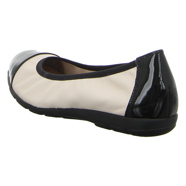 Caprice - 9-9-22152-42-441 - 9-9-22152-42-441 - cream/black - Ballerinas