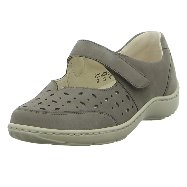Waldlufer - 496325-191-088 - Henni - pietra - Slipper