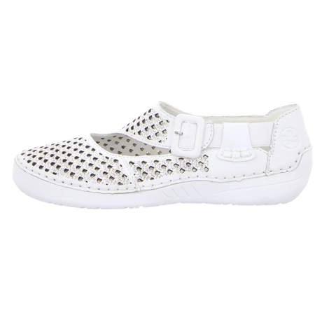 Slipper - Rieker - wei