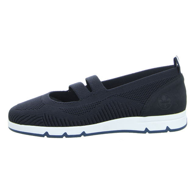Rieker - L3053-14 - L3053-14 - blau - Ballerinas