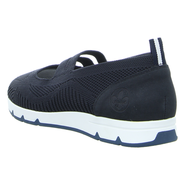 Rieker - L3053-14 - L3053-14 - blau - Ballerinas