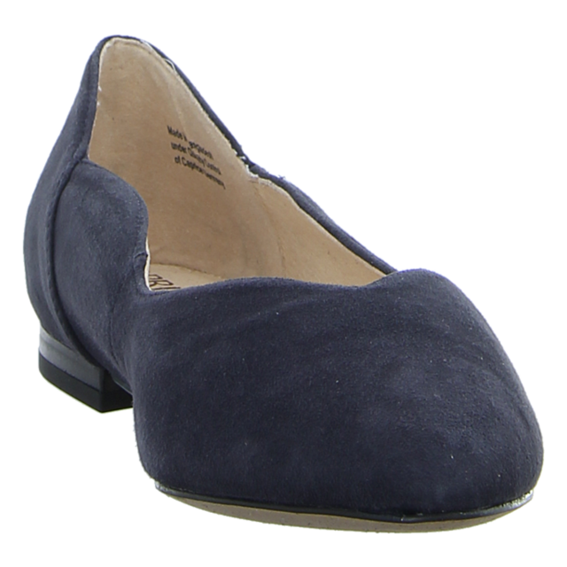 Caprice - 9-9-22200-20-857 - 9-9-22200-20-857 - ocean suede - Ballerinas