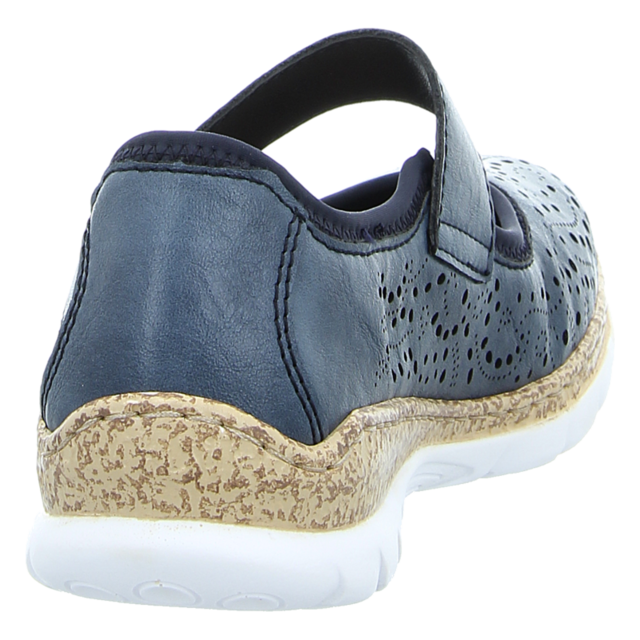Rieker - N4299-14 - N4299-14 - blau - Slipper