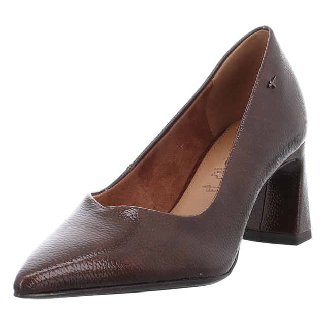 Tamaris - 1-22452-45-359 - 1-22452-45-359 - brown patent - Pumps