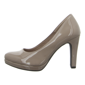 High Heels - Tamaris - taupe patent