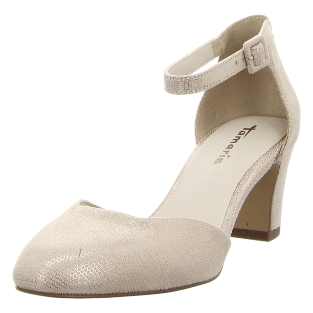 Tamaris - 1-24412-41-968 - 1-24412-41-968 - light gold structure - Pumps