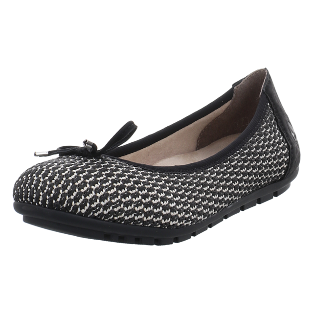 Rieker - 43850-00 - 43850-00 - schwarz kombi - Ballerinas