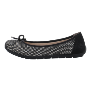 Ballerinas - Rieker - schwarz kombi