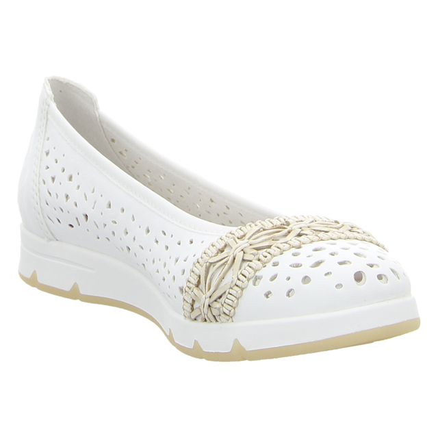 Rieker - L3062-80 - L3062-80 - weiss - Ballerinas