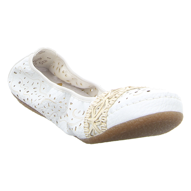 Rieker - 41466-81 - 41466-81 - weiss - Ballerinas