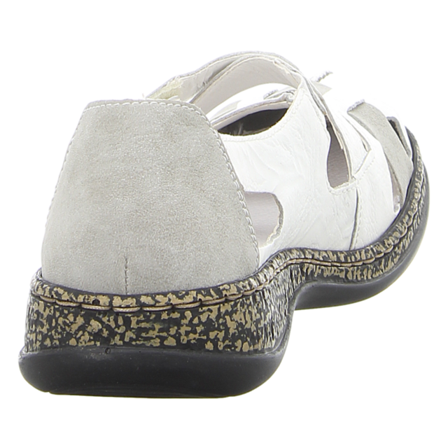 Rieker - 46367-80 - 46367-80 - wei-kombi - Slipper