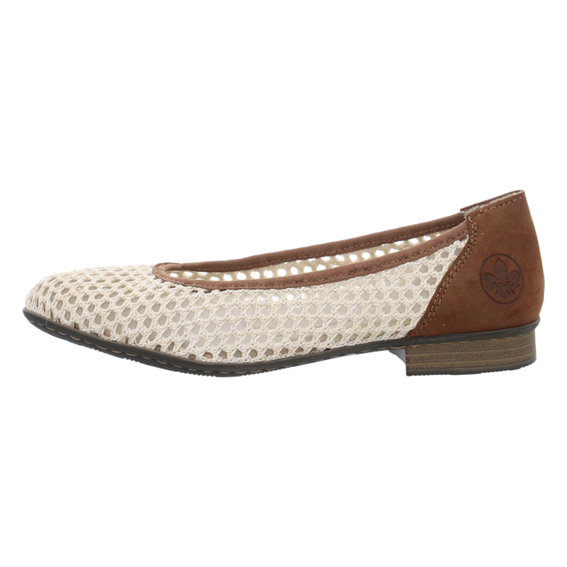 Rieker - 51960-60 - 51960-60 - beige - Ballerinas