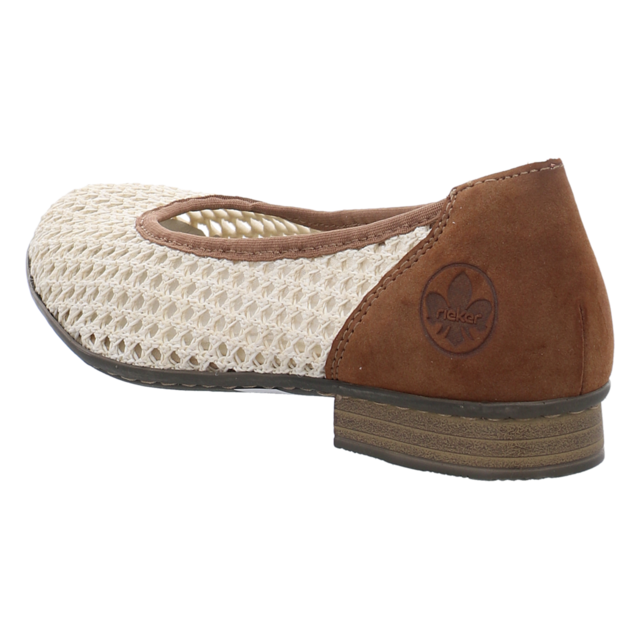 Rieker - 51960-60 - 51960-60 - beige - Ballerinas