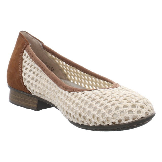 Rieker - 51960-60 - 51960-60 - beige - Ballerinas