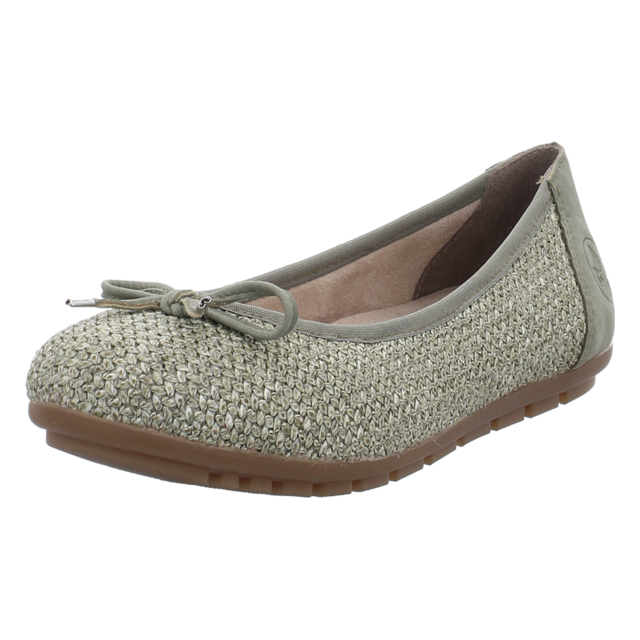 Rieker - 43850-52 - 43850-52 - gr�n kombi - Ballerinas