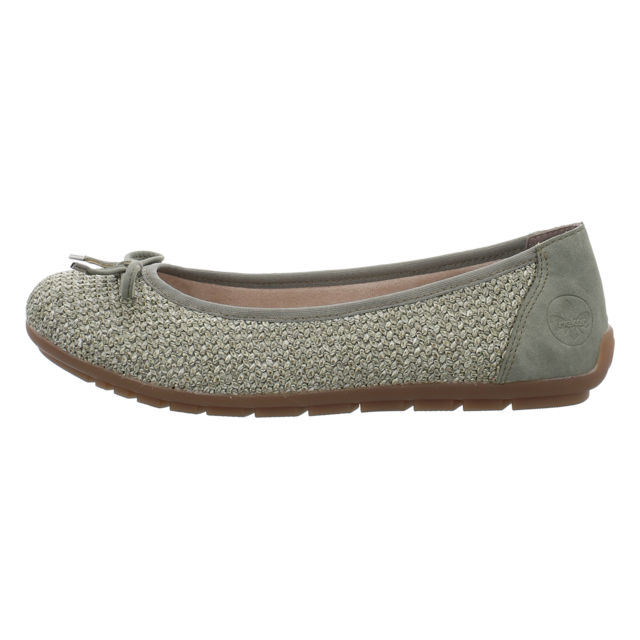 Rieker - 43850-52 - 43850-52 - gr�n kombi - Ballerinas