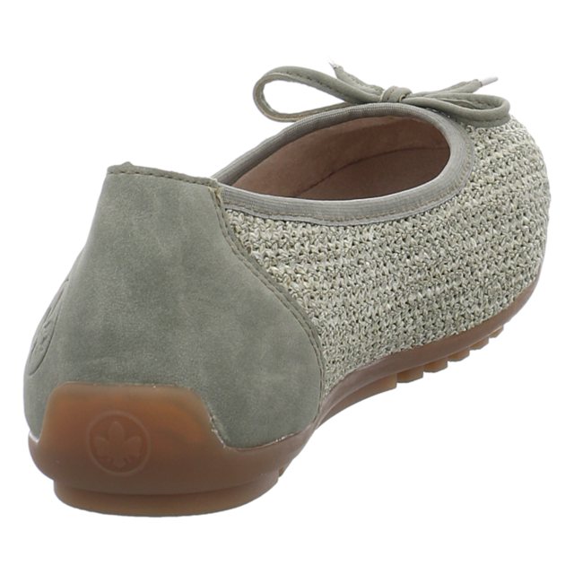 Rieker - 43850-52 - 43850-52 - gr�n kombi - Ballerinas